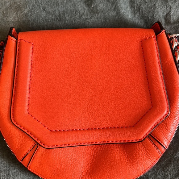 RAG & BONE BRADBURY MINI FLAP CROSSBODY ORANGE BAG - Picture 7 of 10